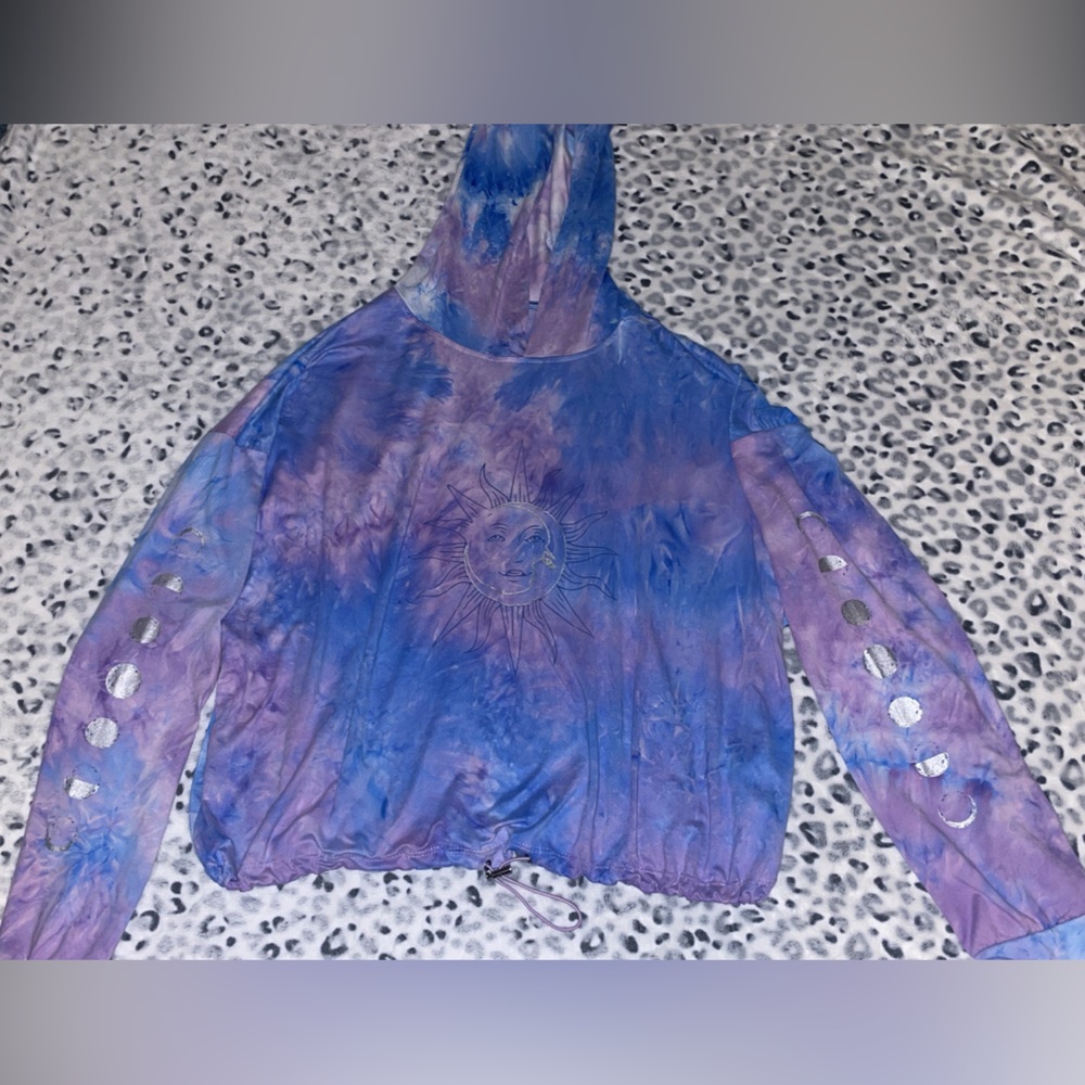 Charlotte Russe tie dye sweatshirt